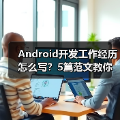 Android开发工作经历怎么写？5篇范文教你优化简历（图2）