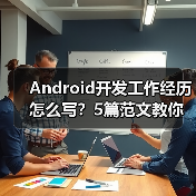 Android开发工作经历怎么写？5篇范文教你优化简历（图4）