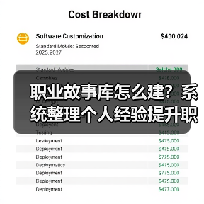 职业故事库怎么建？系统整理个人经验提升职场竞争力（图4）