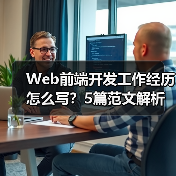 Web前端开发工作经历怎么写？5篇范文解析与技巧分享（图1）