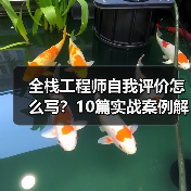 全栈工程师自我评价怎么写？10篇实战案例解析（图1）
