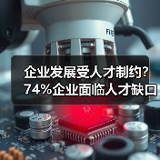 企业发展受人才制约？74%企业面临人才缺口难题（图2）