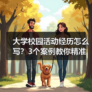 大学校园活动经历怎么写？3个案例教你精准记录（图1）