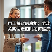 用工荒背后真相：劳动关系法定原则如何破局（图2）