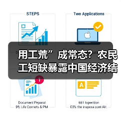 用工荒”成常态？农民工短缺暴露中国经济结构性问题（图3）
