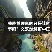 薪酬管理真的只是钱的事吗?文跃然解析中国企业的新趋势(图1) 薪酬管理真的只是钱的事吗?文跃然解析中国企业的新趋势(图1)