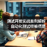 测试开发实战案例解析：自动化测试框架搭建与性能优化（图2）