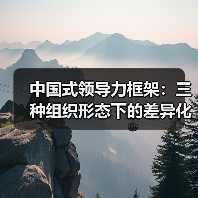 中国式领导力框架：三种组织形态下的差异化构建逻辑（图3）