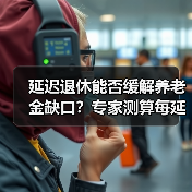 延迟退休能否缓解养老金缺口？专家测算每延迟一年减缓200亿（图1）