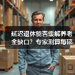 延迟退休能否缓解养老金缺口？专家测算每延迟一年减缓200亿（图3）