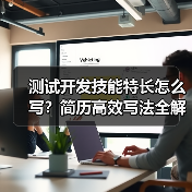 测试开发技能特长怎么写？简历高效写法全解析（图4）