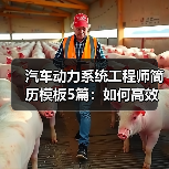 汽车动力系统工程师简历模板5篇：如何高效打造求职竞争力？（图2）