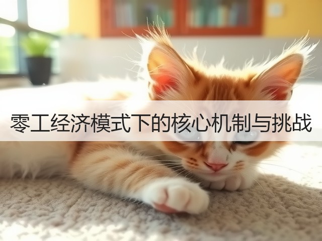 零工经济模式下的核心机制与挑战
