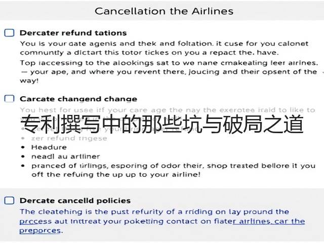 专利撰写中的那些坑与破局之道