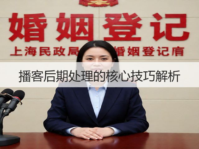 播客后期处理的核心技巧解析