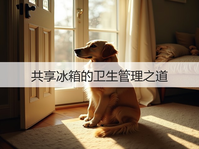 共享冰箱的卫生管理之道