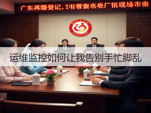 运维监控如何让我告别手忙脚乱