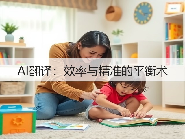 AI翻译:效率与精准的平衡术