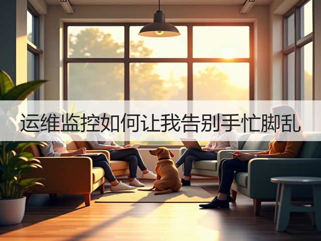 运维监控如何让我告别手忙脚乱