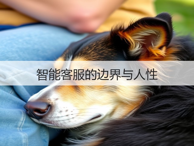 智能客服的边界与人性